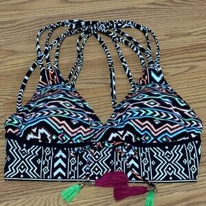 La Blanca New Aztec Print Bikini Bra